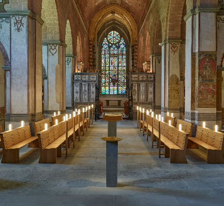 Nef de l'église rénovée_copyright Alain Killar, SBC